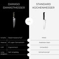 Chef Knife - Black Aurora Damastmesser