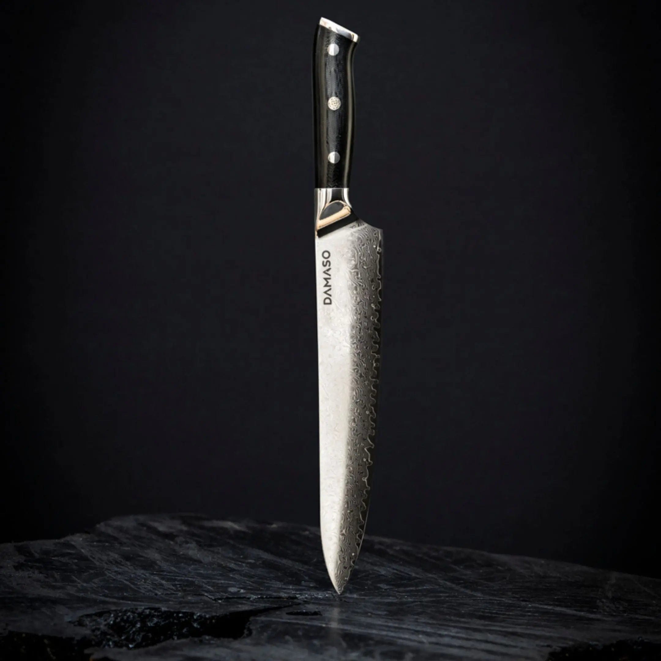 Chefs Knife - Black Pearl Damastmesser Damaso