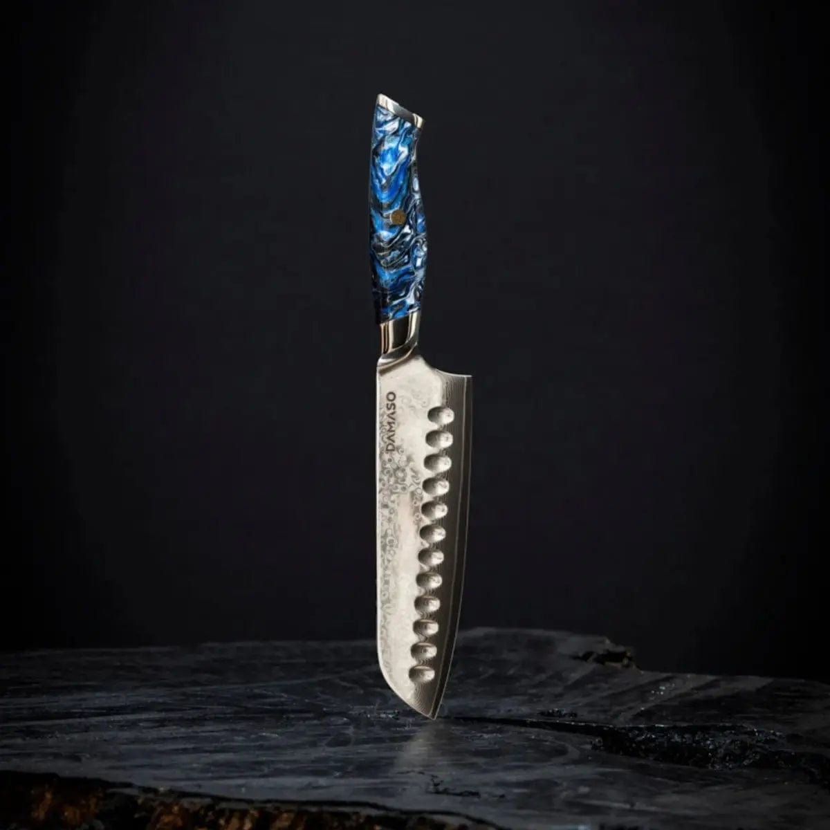 Santoku Messer - Blue Ocean